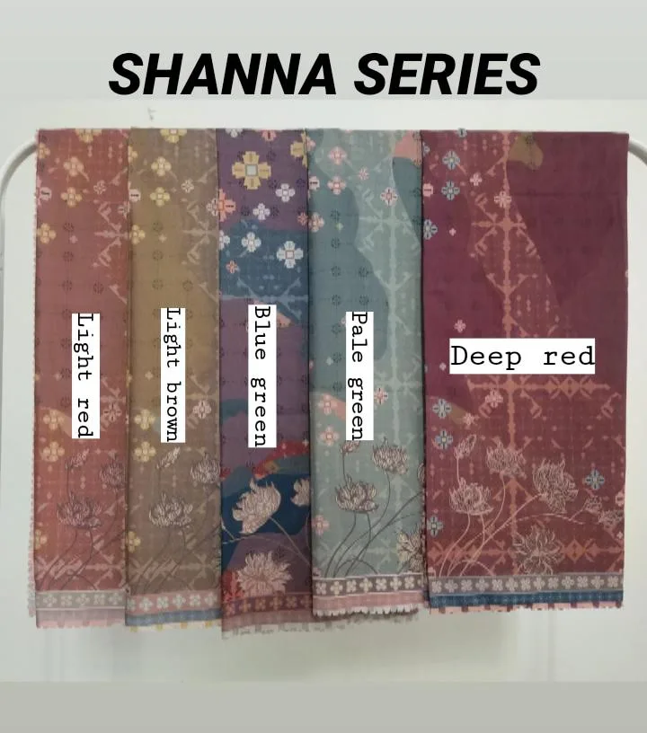 Shanna Blue Green Scarf - Image 4