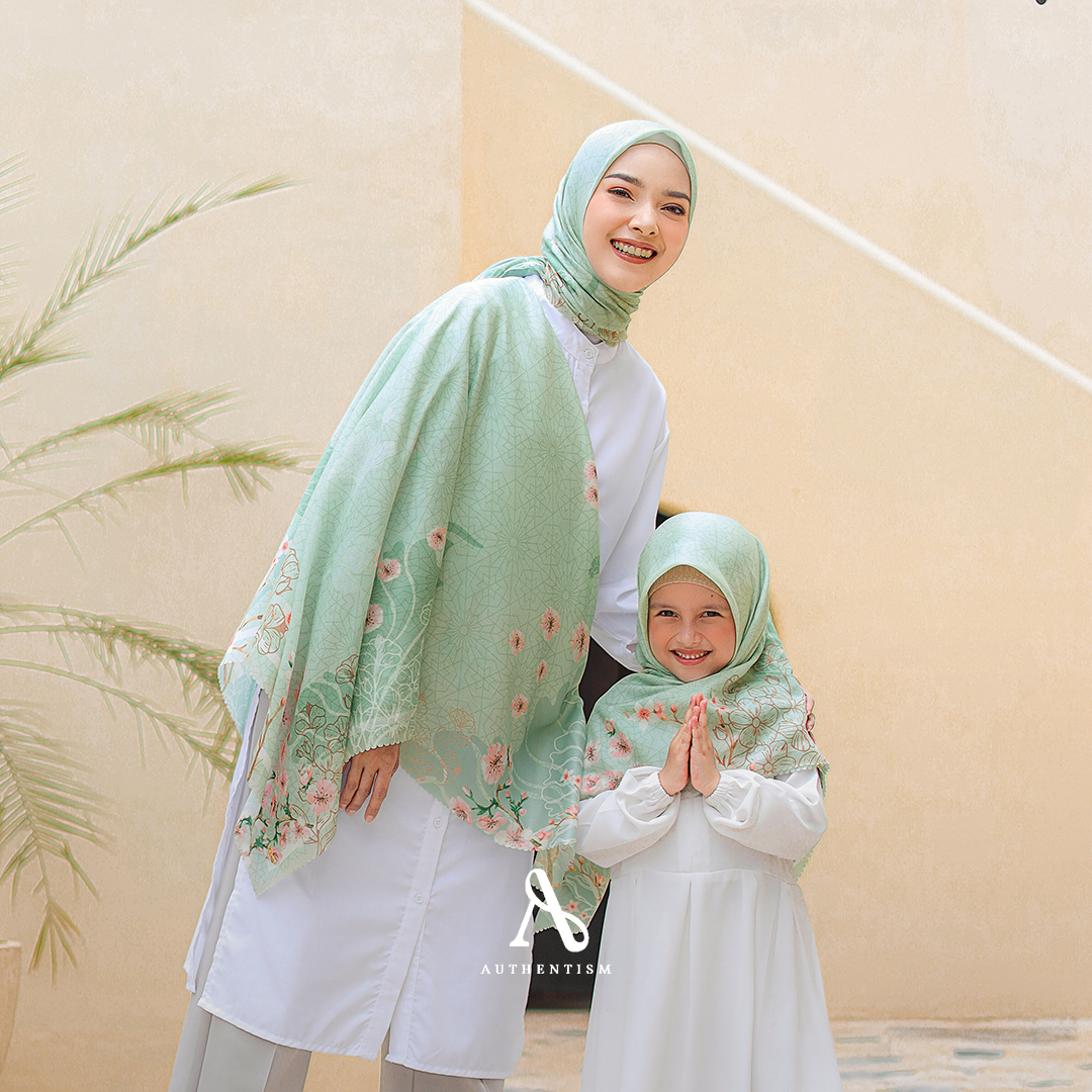 Bundle Hana Green Scarf - Image 2