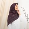 Moza Plum Scarf