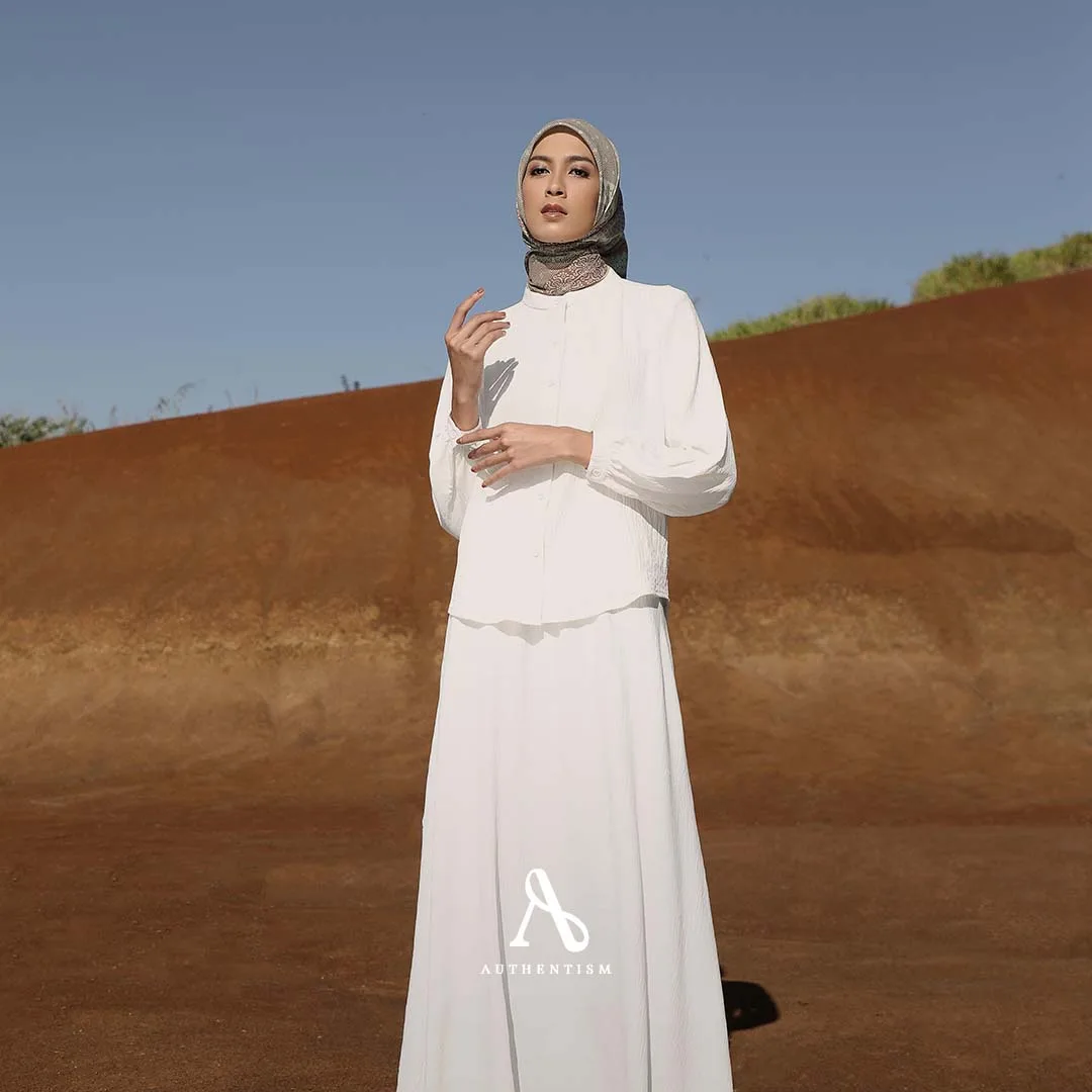 Terra Set Skirt BROKEN WHITE