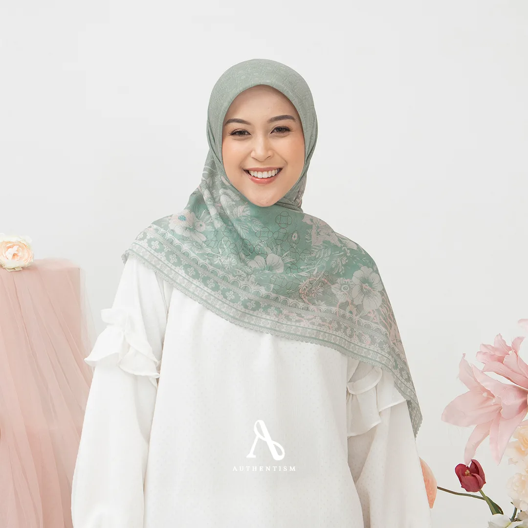 Senary Iceberg Scarf - Syar'i