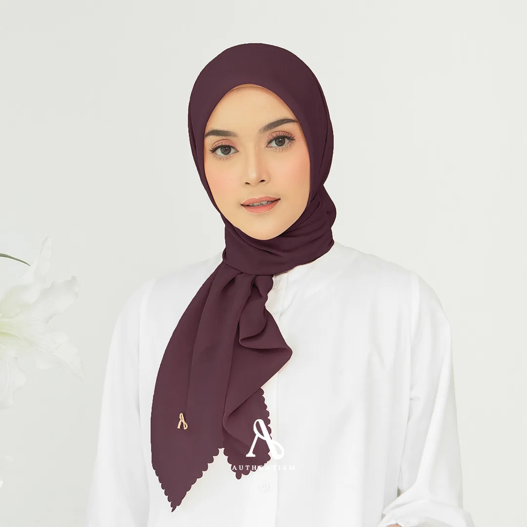 Raline Mahogany Scarf