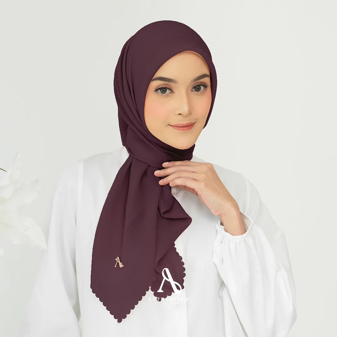 Raline Mahogany Scarf - Image 4