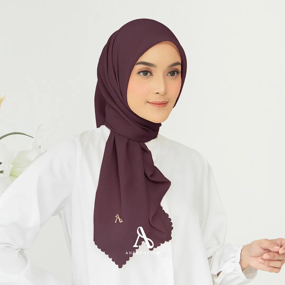 Raline Mahogany Scarf - Image 3