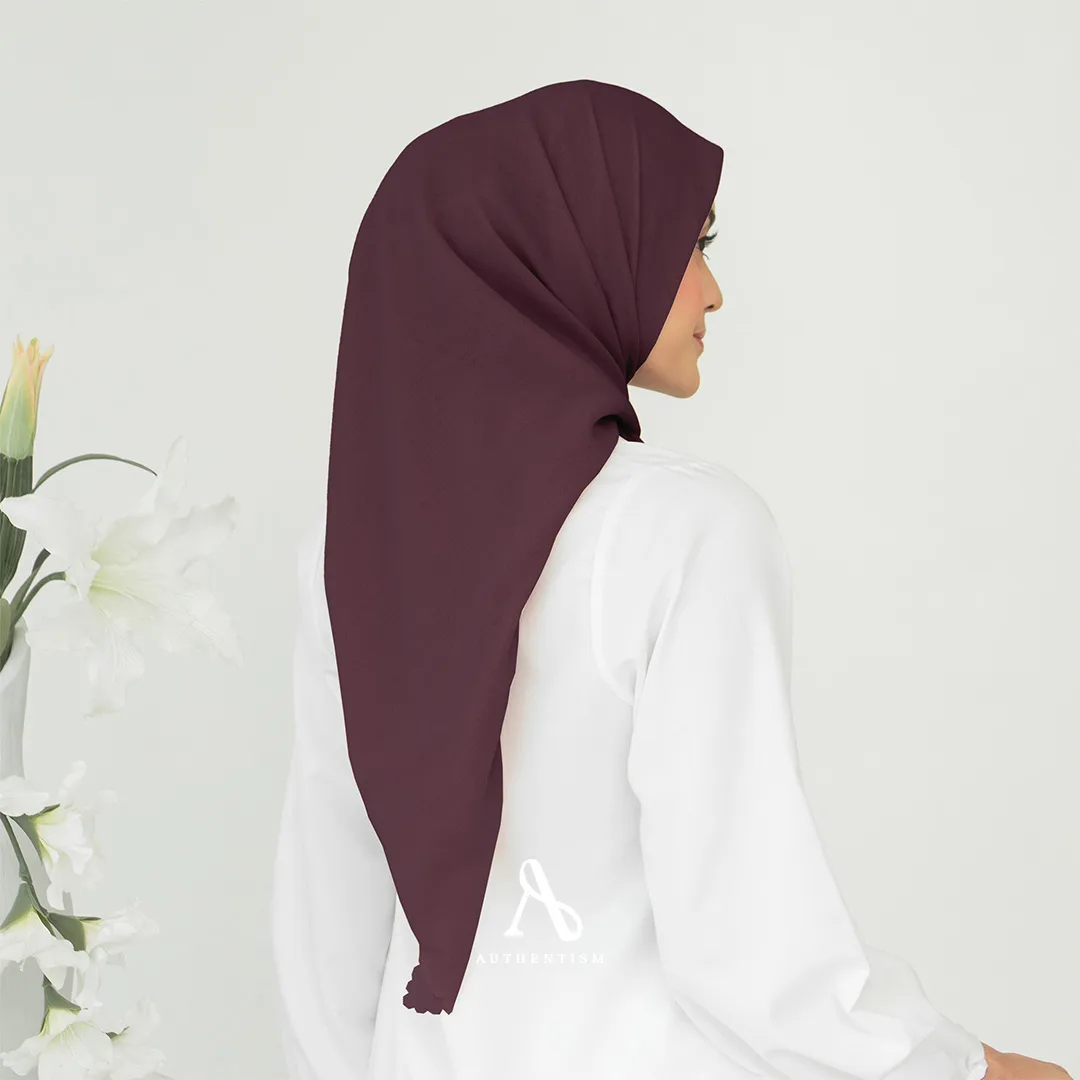Raline Mahogany Scarf - Image 2
