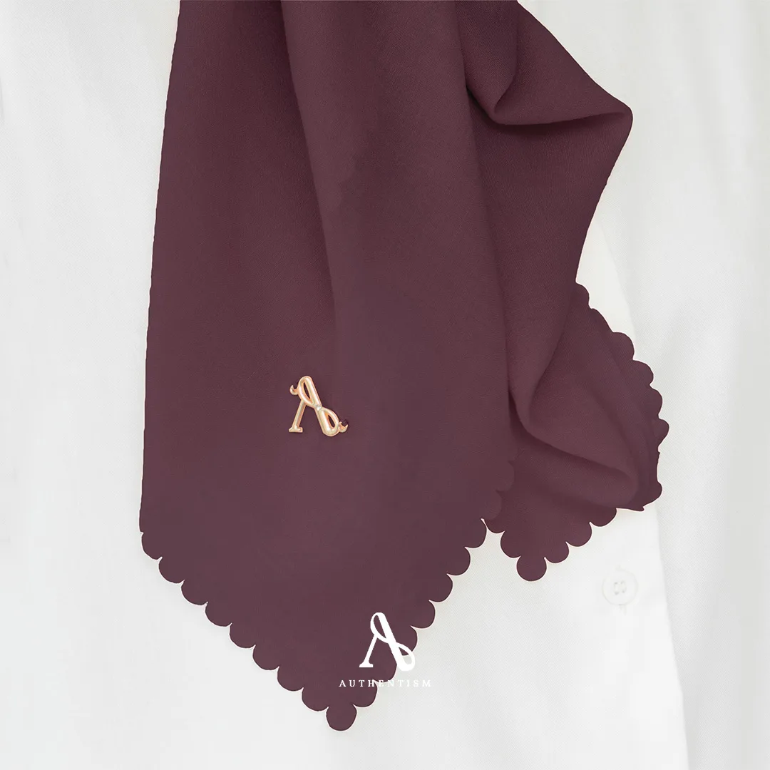 Raline Mahogany Scarf - Image 5