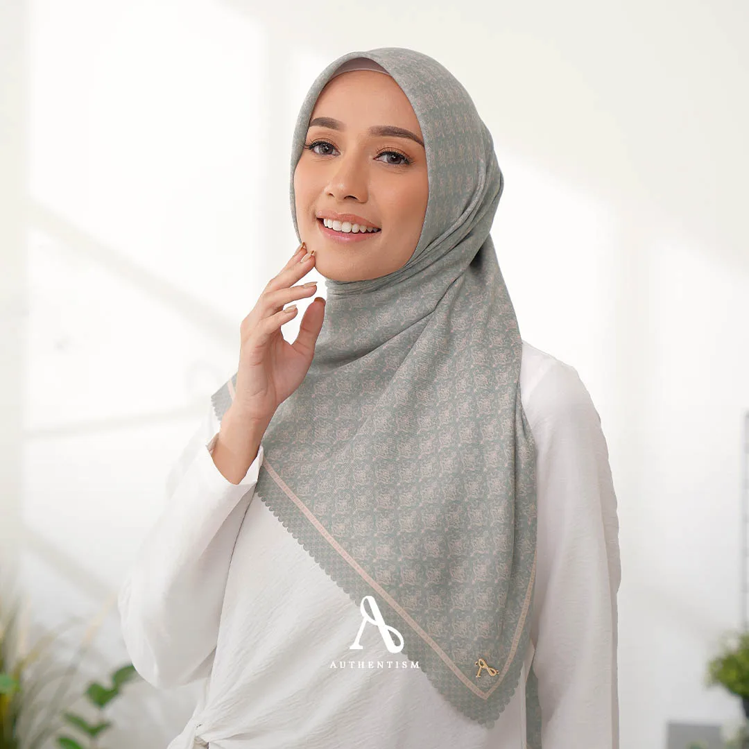 Mandala Rintik Scarf - Syar'i