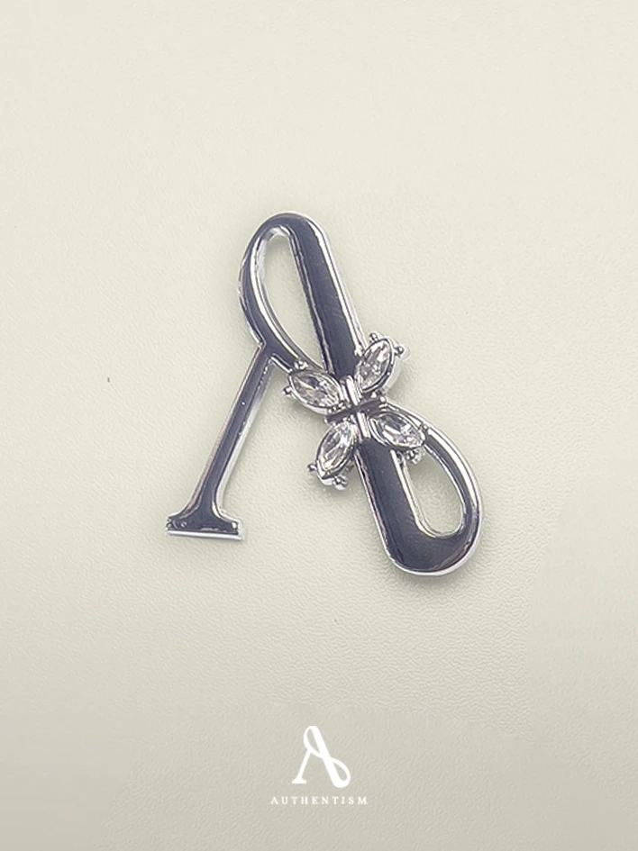 Signa Flourish Brooch Silver