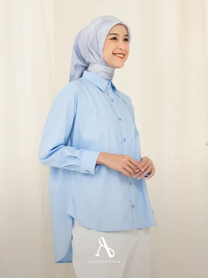 Calla Baby Blue Shirt - Image 3