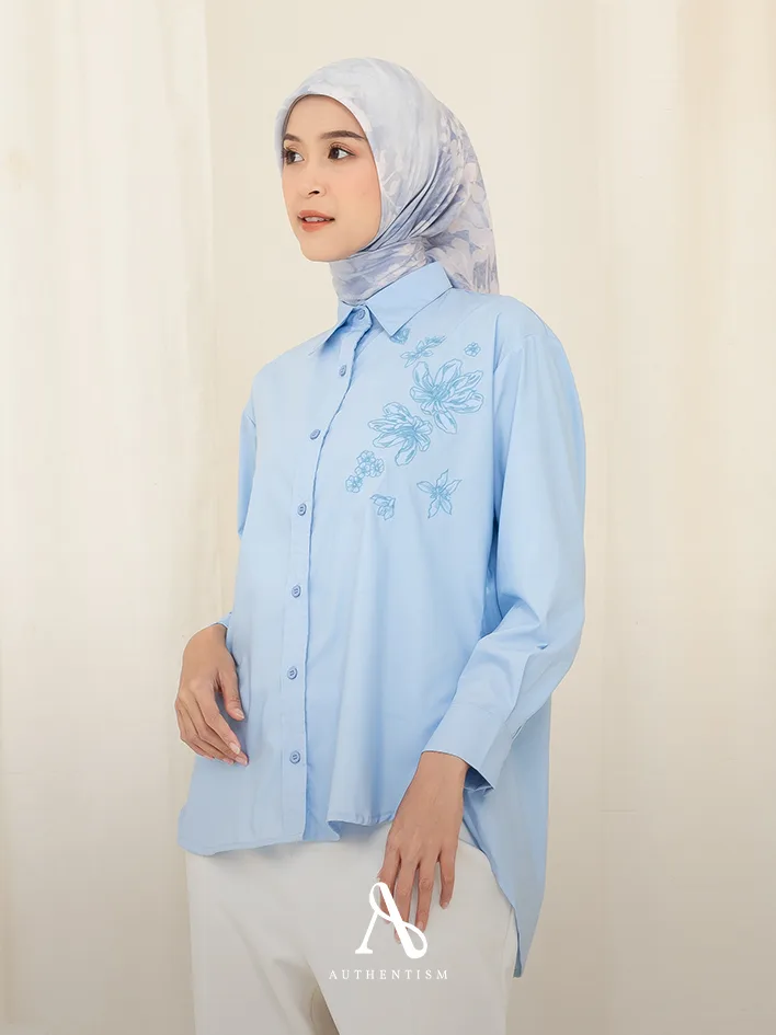 Calla Baby Blue Shirt - Image 4