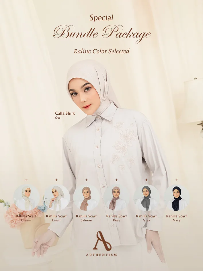 Bundle Launch Calla Shirt + Raline Basic Voal Bundle 2