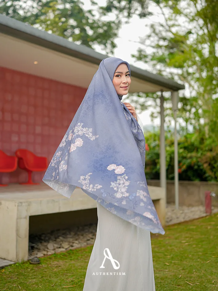 Bloome Ash Blue Scarf
