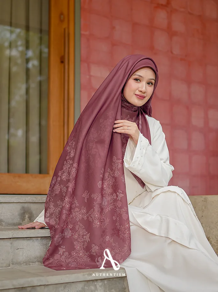 Bloome Dusty Burgundy Scarf
