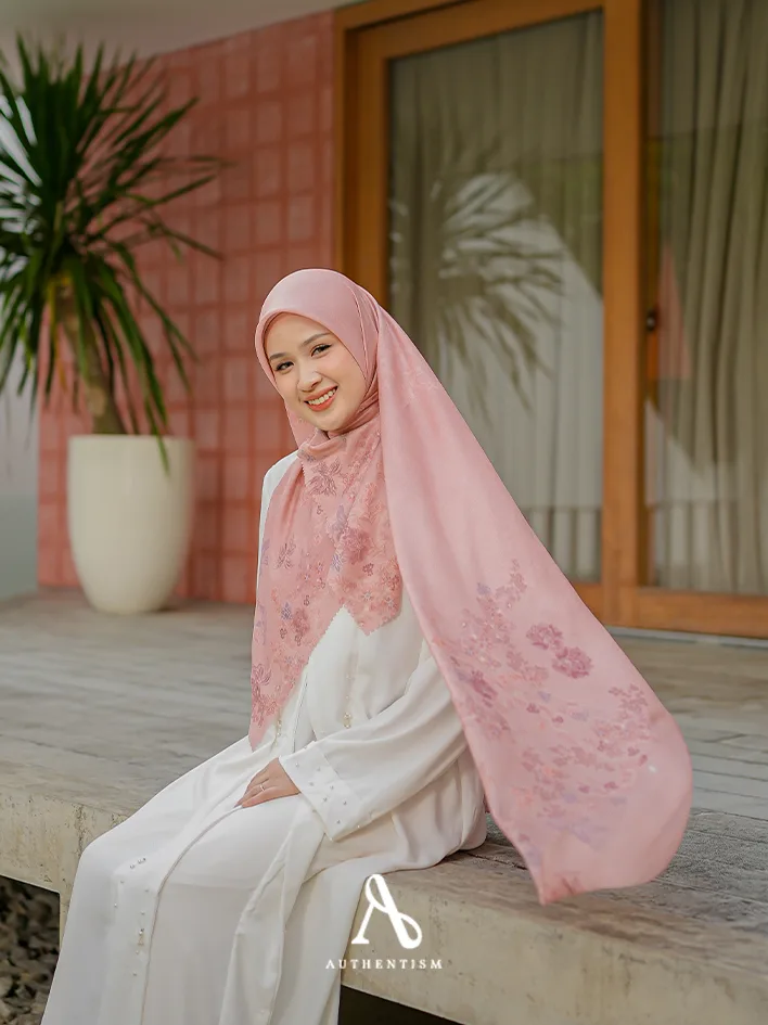 Bloome Peach Scarf