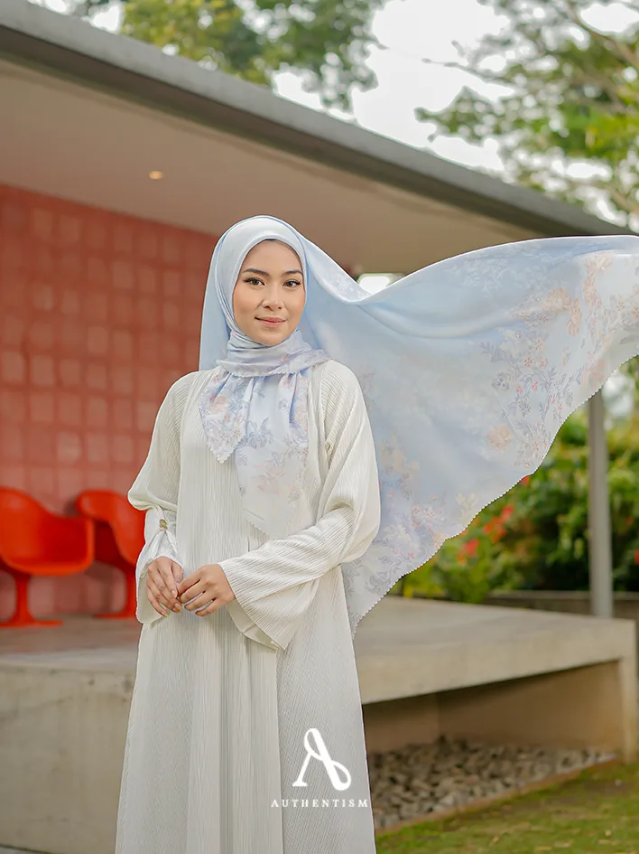 Bloome Sky Blue Scarf
