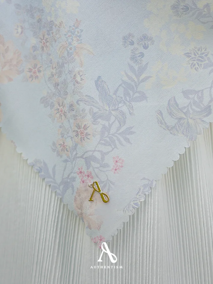 Bloome Sky Blue Scarf - Image 5