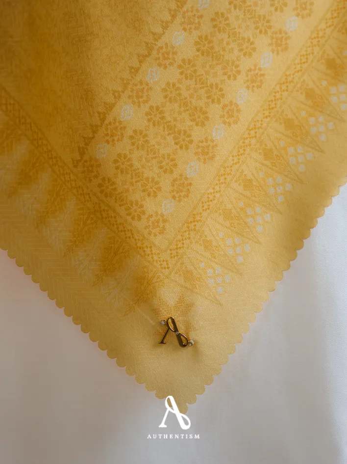 Laras Mustard Scarf - Image 5